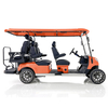 Aerfa 4+2 zitplaatsen golfkar oranje