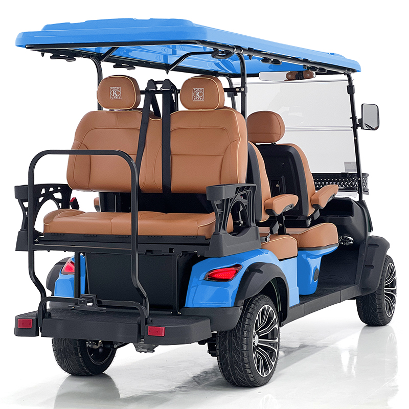Style H 4+2 zitplaatsen jachtkar blauw