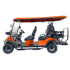 Style C 4+2 zitplaatsen golfkar oranje
