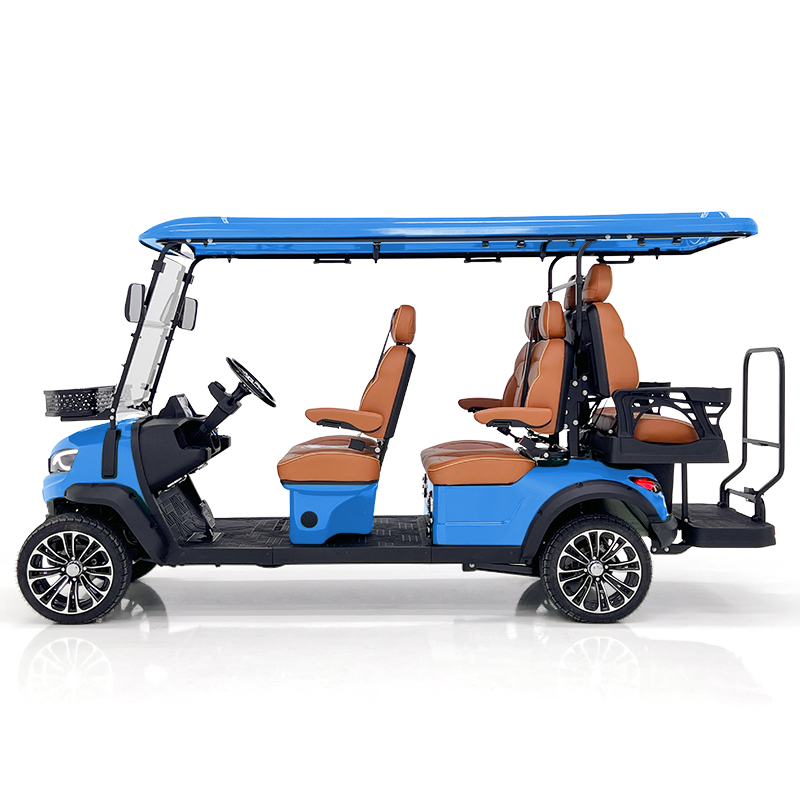Style H 4+2 zitplaatsen jachtkar blauw